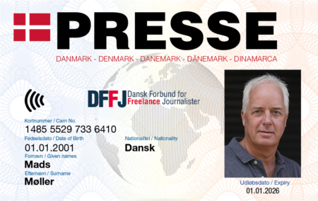 dansk pressekorte